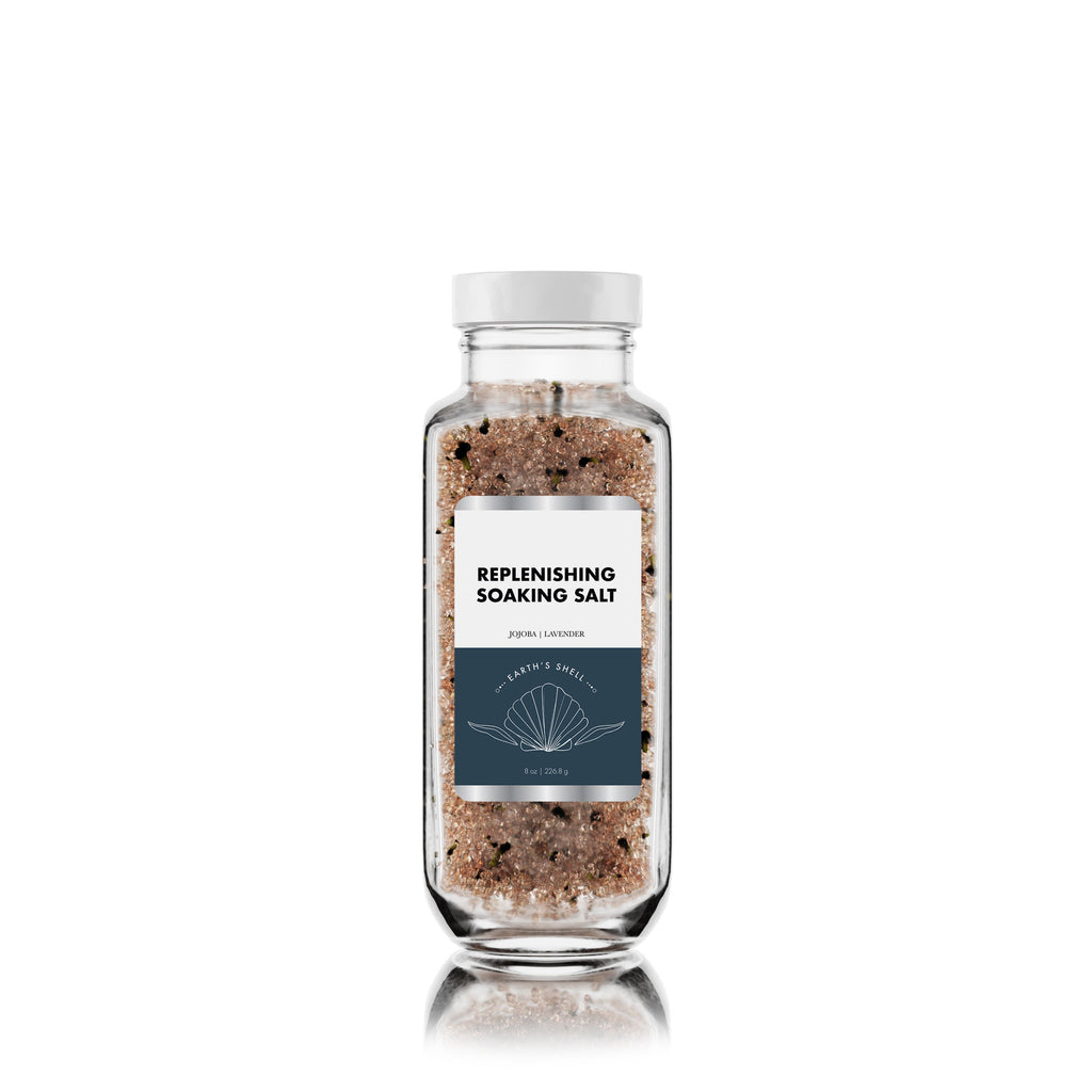 Discover Earth's Shell Soaking Salts. Indulge yourself in a therapeutic blend of himalayan pink salt, jojoba oil, and lavender essential oil. 