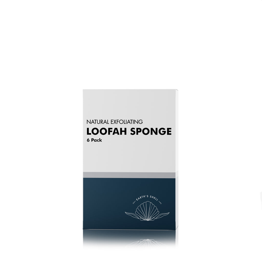 Natural Exfoliating Loofah Sponge (6 pack)